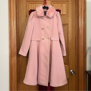Big girl pink coat